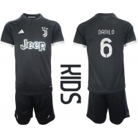 Camisa de time de futebol Juventus Danilo Luiz #6 Replicas 3º Equipamento Infantil 2023-24 Manga Curta (+ Calças curtas)